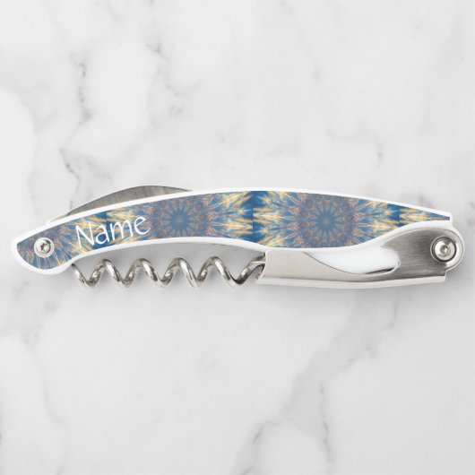 Blue Chakra Kaleidoscope Thunder_Cove Kurkentrekker (Achterkant)