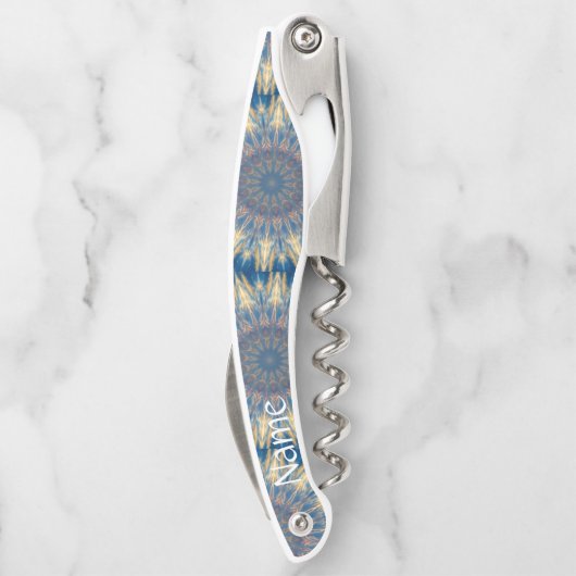 Blue Chakra Kaleidoscope Thunder_Cove Kurkentrekker (Achterkant)