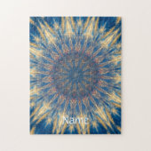 Blue Chakra Kaleidoscope Thunder_Cove Legpuzzel (Verticaal)