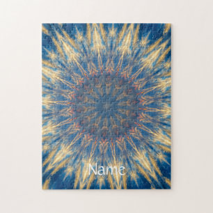 Blue Chakra Kaleidoscope Thunder_Cove Legpuzzel