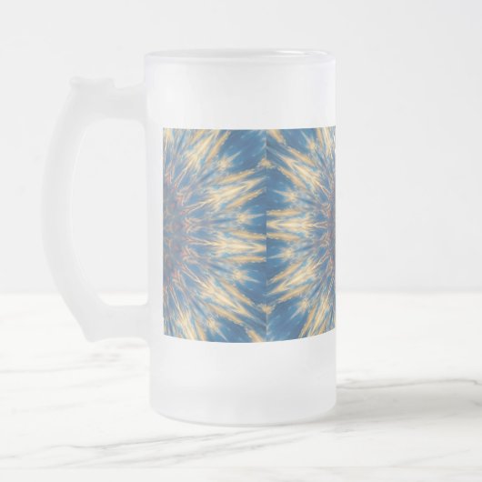 Blue Chakra Kaleidoscope Thunder_Cove Matglas Bierpul (Links)