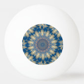 Blue Chakra Kaleidoscope Thunder_Cove Pingpongbal (Achterkant)