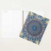 Blue Chakra Kaleidoscope Thunder_Cove Planner (Display)