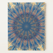 Blue Chakra Kaleidoscope Thunder_Cove Planner (Achterkant)