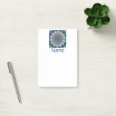Blue Chakra Kaleidoscope Thunder_Cove Post-it® Notes (Kantoor)