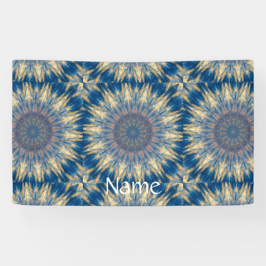 Blue Chakra Kaleidoscope Thunder_Cove Spandoek (Horizontaal)