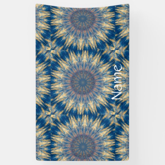 Blue Chakra Kaleidoscope Thunder_Cove Spandoek (Verticaal)