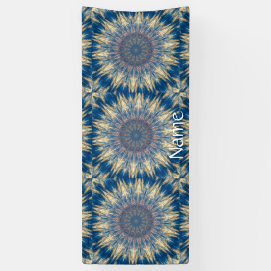 Blue Chakra Kaleidoscope Thunder_Cove Spandoek (Verticaal)