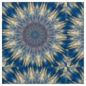 Blue Chakra Kaleidoscope Thunder_Cove Stof (Close Up)