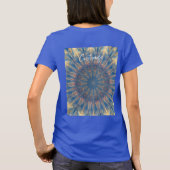 Blue Chakra Kaleidoscope Thunder_Cove T-shirt (Achterkant)