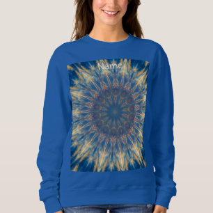 Blue Chakra Kaleidoscope Thunder_Cove Trui