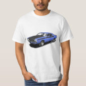 Blue Challenger classic car t shirt (Voorkant)
