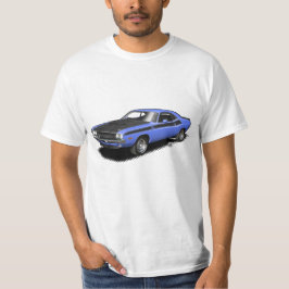 Blue Challenger classic car t shirt
