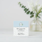 Blue Chamomile Homemade Bath & Body Gift Label (Staand voorkant)