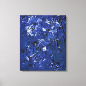 Blue Chaos Canvas Afdruk (Voorkant)