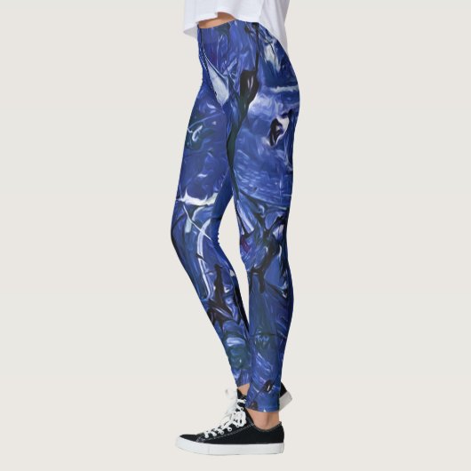 Blue Chaos Leggings (Links)