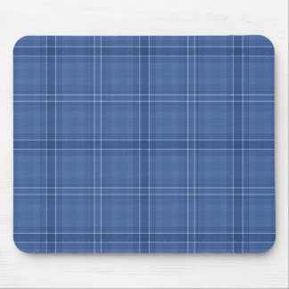 Blue Check Mousepad Muismat