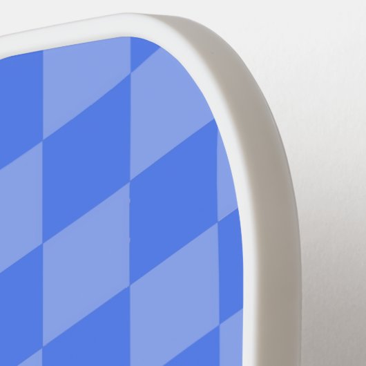 Blue Check Pickleball Paddle (Links Detail)