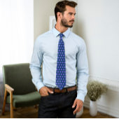 Blue check tie, Tie for formal events Stropdas