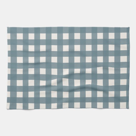 Blue Checker Dish Towel Theedoek (Horizontaal)