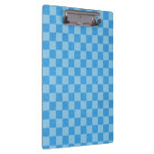 Blue Checker Glitter Klembord (Rechts)