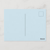 Blue Checkered Kaart (Achterkant)