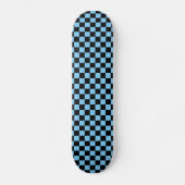 Blue Checkers Skateboard (Voorkant)