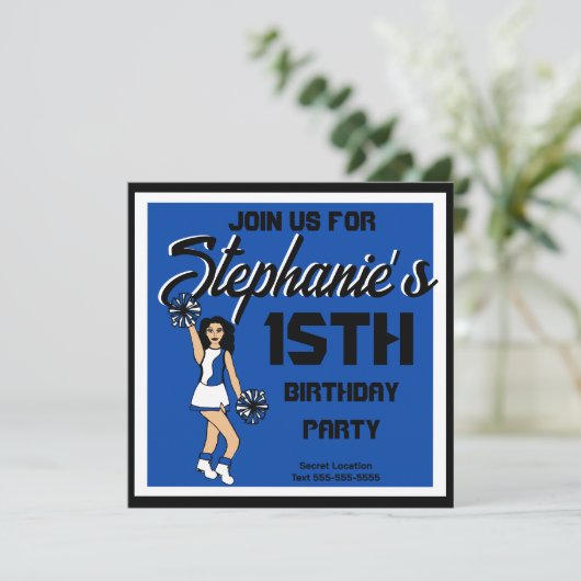 Blue Cheer #2 Kaart (Staand voorkant)