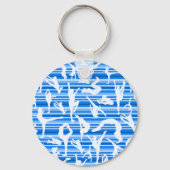 Blue Cheer Silhouette Sleutelhanger (Voorkant)