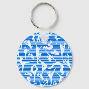 Blue Cheer Silhouette Sleutelhanger