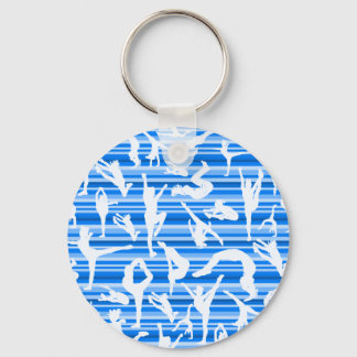 Blue Cheer Silhouette Sleutelhanger