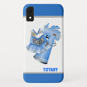 Blue Cheerleader Custom Case-Mate iPhone Case