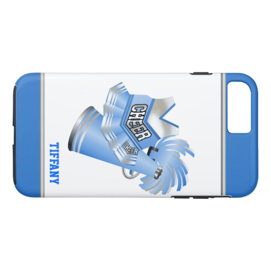 Blue Cheerleader Custom iPhone 7 Plus Hoesje (Achterkant (Horizontaal))
