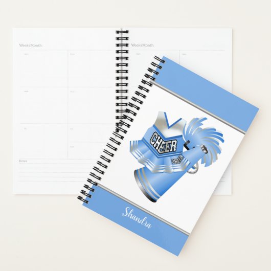 Blue Cheerleader Planner (Display)