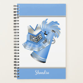 Blue Cheerleader Planner