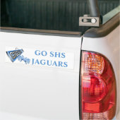 Blue Cheerleader's Team Spirit Bumpersticker (Op Truck)