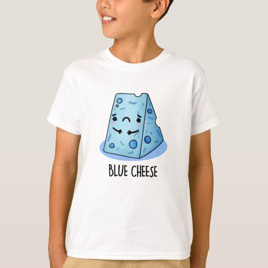 Blue Cheese Funny Sad Pun T-shirt (Voorkant)