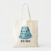 Blue Cheese Funny Sad Pun Tote Bag (Voorkant)