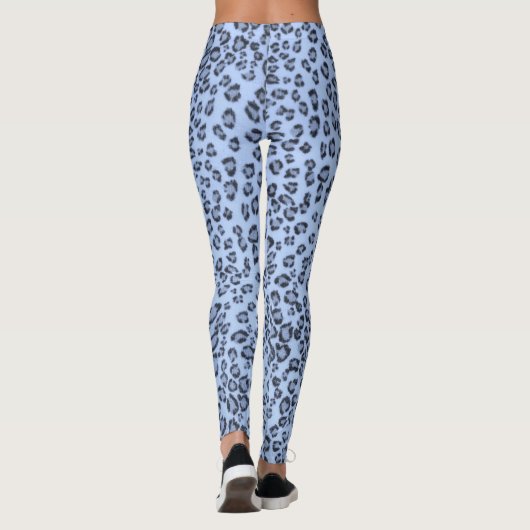 BLUE CHEETAH LEGGINGS (Achterkant)