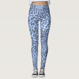 BLUE CHEETAH LEGGINGS