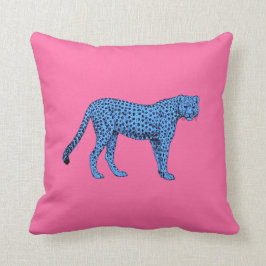 Blue Cheetah Sierkussen