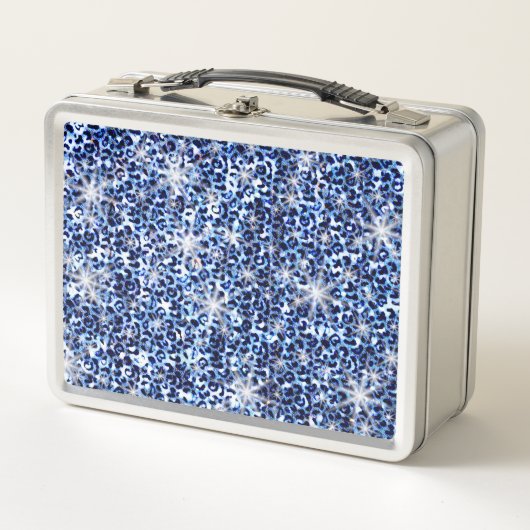Blue Cheetah Sparkles (Voorkant)