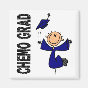 Blue CHEMO AFSTUDEERDER 1 (Colon Cancer) Magneet
