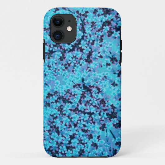 Blue Cherry Blossom Case-Mate iPhone Case (Achterkant)