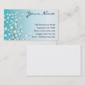 Blue Cherry Blossom Visitekaartje (Voorkant / Achterkant)