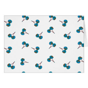 Blue Cherry Pattern