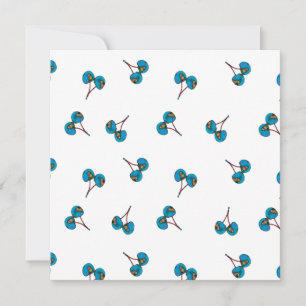 Blue Cherry Pattern