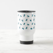 Blue Cherry Pattern Reisbeker (Center)