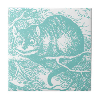 Blue Cheshire Cat Tegeltje