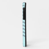 Blue Chevron Case-Mate iPhone Case (Achterkant/links)